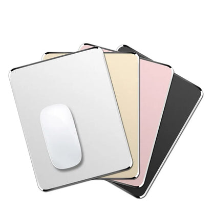 Tapis de souris en métal aluminium