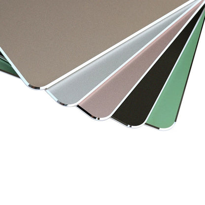 Tapis de souris en métal aluminium