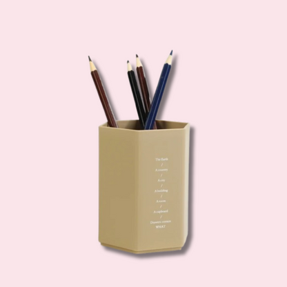 Porte-stylo Hexagone