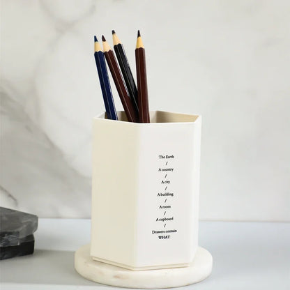 Porte-stylo Hexagone