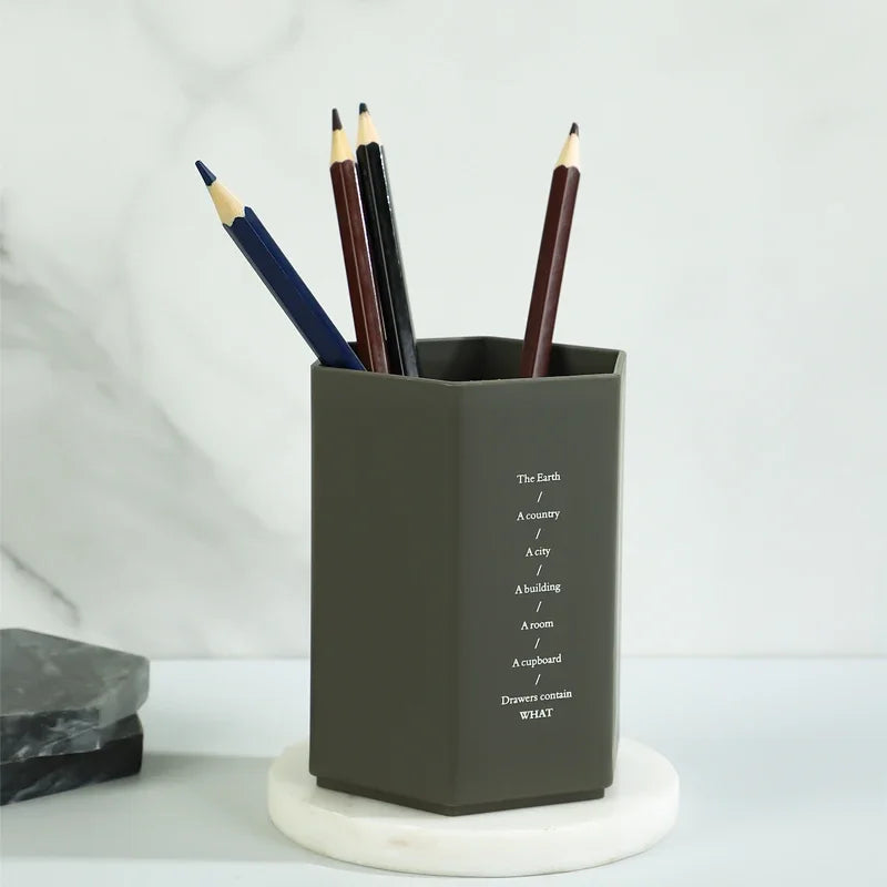 Porte-stylo Hexagone