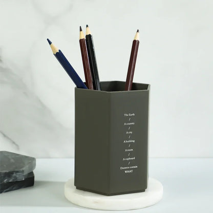 Porte-stylo Hexagone