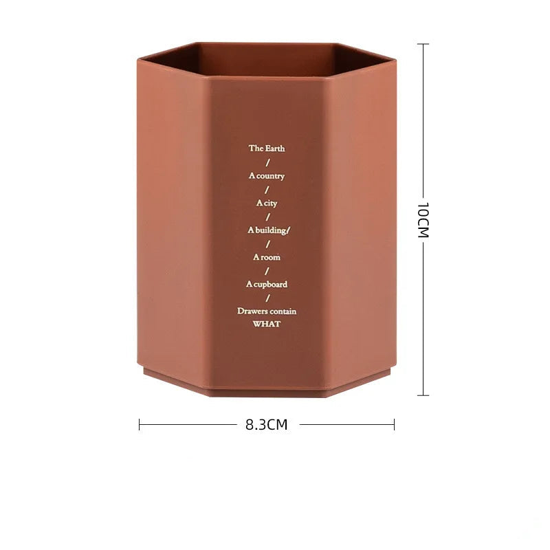 Porte-stylo Hexagone