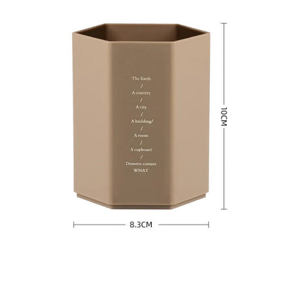 Porte-stylo Hexagone