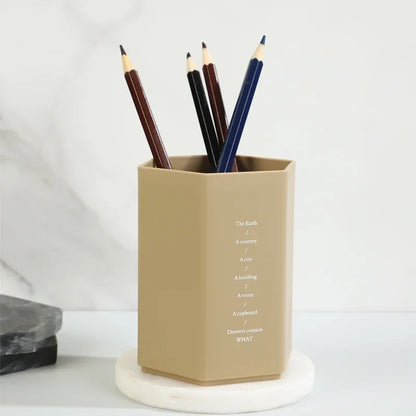 Porte-stylo Hexagone