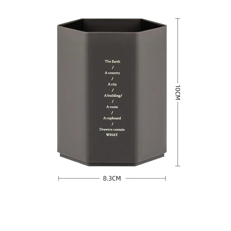Porte-stylo Hexagone